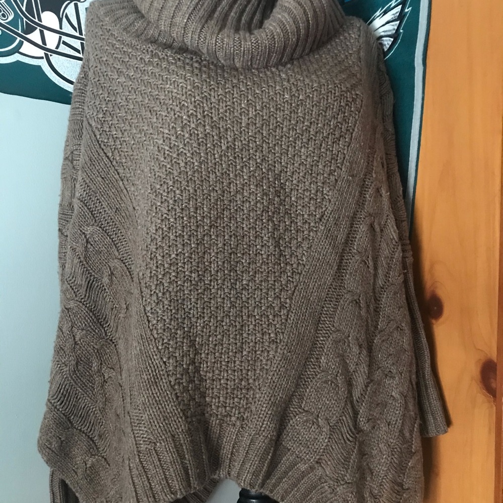 Victoria Secret Cowlneck Poncho Sweater